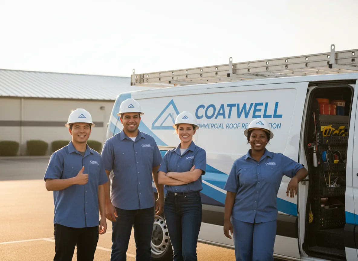 Commercial roof coating company in Booth, AL